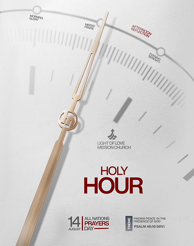 flyer design for a church program branding graphic design