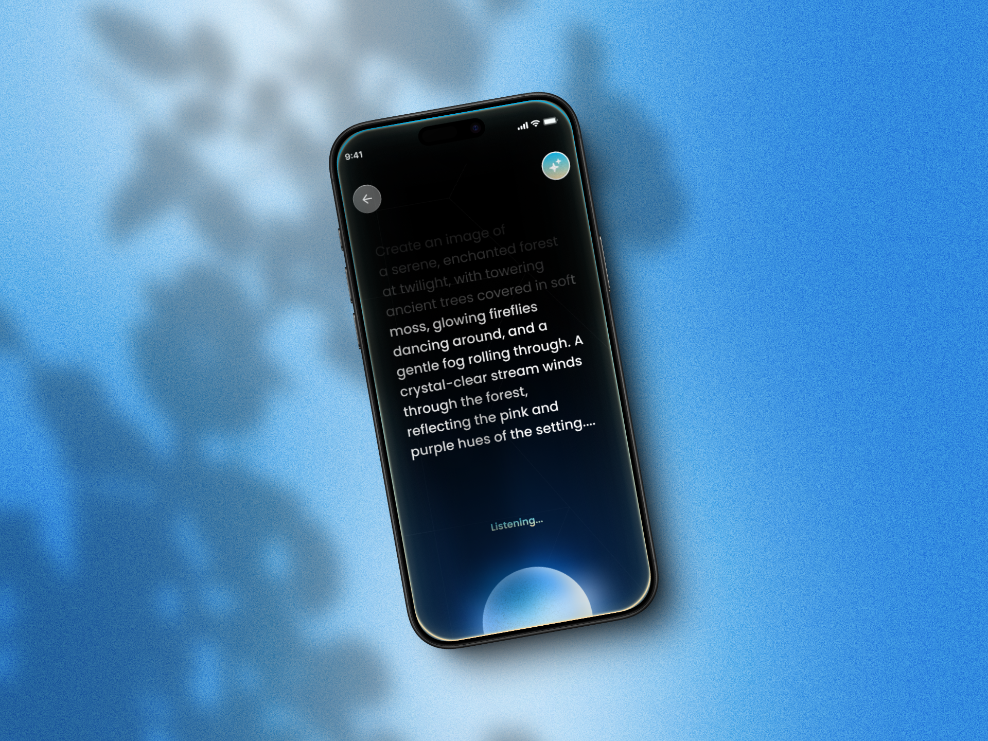 Example of Minimal Mobile App Design