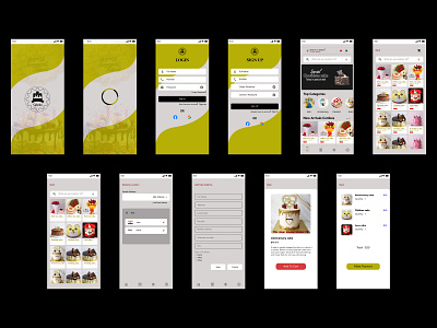 Cakoba Cake App design