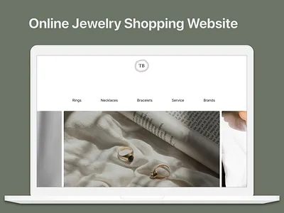 Online Jewelry Shopping Website design shopping ux website