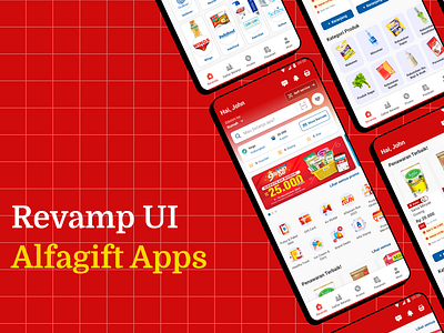 Revamp UI Mobile Apps alfagift app design illustration mobile app onboarding ui uiux userinterface