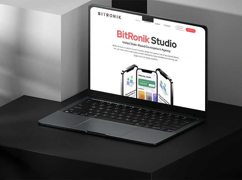BitRonik Website Landing UI Design app design dashboard design design figma design figma website illustration landing page design ui ui design ui ux design