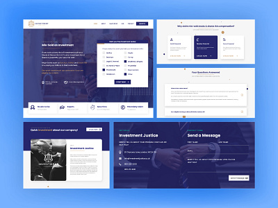 Investment Financial Services Company Website divi elementor pro figma financial financial service financial website investment investment company investment website service ui website design website development website ui wordpress