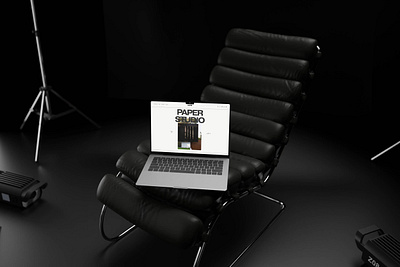 Paper Studio Architect Website design figma interior paper squarespace template ui uidesign ux design website