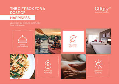 Gift Box agency branding gift box graphic design