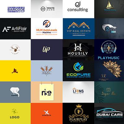 Logo Folio V1 agency animation branding graphic design logo