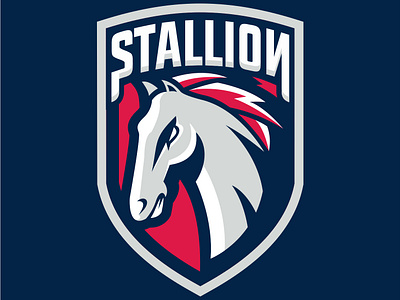 STALLION LOGO brandlogo graphicdesigner logo logodesigner logoinspiration logosportidea logotype mascotlogo sportlogo stallion vector