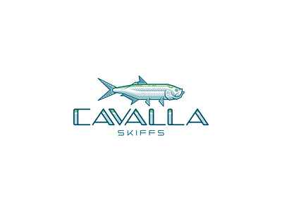 Skiffs logo and custom type bonefish charter charter fishing coastal fishing fishing logo flats boat flats fishing florida fishing fly fishing fly tying lettering redfish skiffs snook tarpon tarpon fishing tarpon logo typography