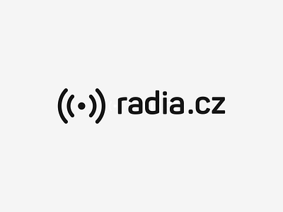 Radia CZ brand brand identity logo