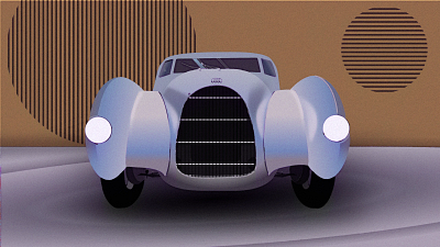 Audi Type 52 :: WIP audi audi type 52 doodle illustration noise shunte88 type 52 vector