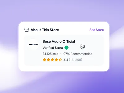 cognicart: AI Shopping & Ecommerce App - Marketplace Store Card ai ecommerce app ai shopping app ai shopping assistant clean ecommerce app ecommerce ui ecommerce ui kit marketplace app marketplace ui merchant ui minimal modern online shopping app purple shopping app shopping assistant shopping ui kit smart shopping app soft store ui