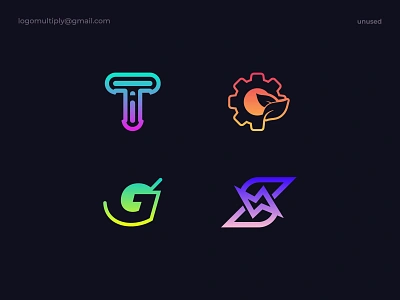 logos brand identity branding business logo company logo gear gradient logo graphic design icon logo logo design logomultiply logos s saas t technology