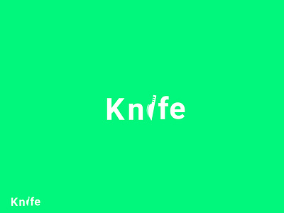 Knife minimal logo design| wordmark| icon design creative custom design graphic design graphic designer icon design kichen knife knife knife logo logo creator logo design logo designer logo idea logo maker logo mark minimalist modern restaurant unique unique logo