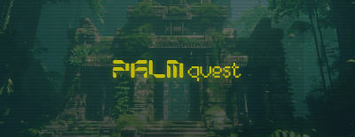 Palm Quest App Prototype app blockchain branding crypto product design sveltekit ui ux