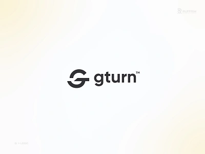 GTURN branding design g letter logo g logo glogo graphic design gturn gturn logo illustration letter g logo letter t logo logo return logo round logo t logo turn logo turning logo typography ui uturn logo