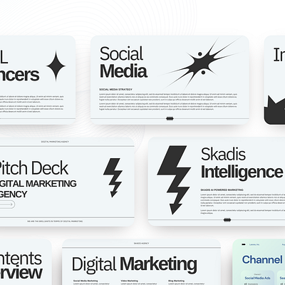 Pitch Deck Digital Marketing Agency ppt design