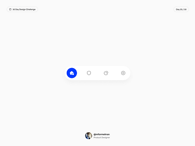 Navbar 30 day design challenge navbar product design ui design uiux uiux design ux design