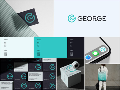 George logo branding brand identity branding design g logo identity logo logo design logo mark logodesign logos logotype modern logo symbol