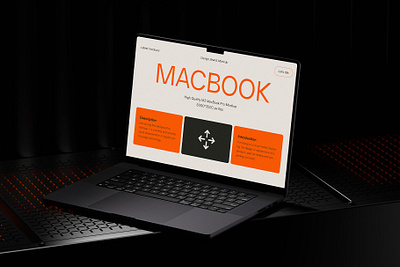 MacBook Pro Mockup apple apple device device mockup dynamic lighting laptop mockup macbook mockup macbook pro macbook pro mockup marketing materials mockup notebook mockup presentation product mokcup showcase ui ux website mockup