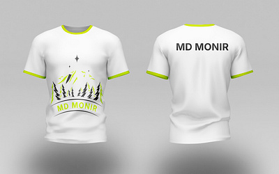 T-shirt Design Mockup branding design illustration marketing socail media post design t shirt design mockup