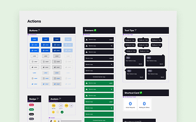 Mobile Component Library android banners buttons components design design systems figma ios library mobile tokens ui