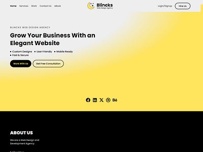 Blincks Web Design Agency Website agency blincks branding design illustration logo design pagespeed speed optimization typography ui ux web design web design agency web development website design website ranking wordpress wordpress agency wordpress optimization wordpress website