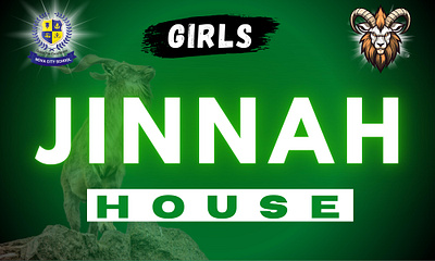 House Jinnah Girls Poster 3d animation branding logo motion graphics ui