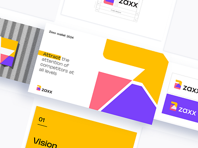 Branding ZAXX branding graphic design logo ui