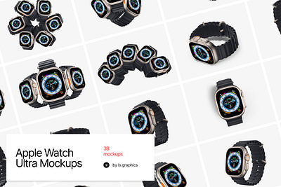 Apple Watch Ultra Mockups apple mockup apple watch mockup apple watch ultra mockups design device device mockup illustration iphone iphone mockup macbook mockup macbook pro mockup mockups watch mockup