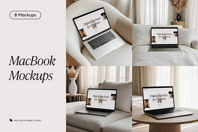 MacBook Mockup Bundle apple apple devices apple mockup device mockup digital mockup display laptop laptop mockup macbook air macbook mockup bundle macbook pro mockup bundle photo mockup realistic mockup website mockup