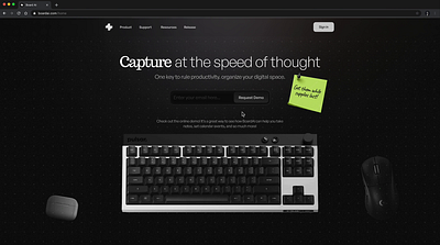 Board Ai - Keyboard landing page dark mode dark mode design dark ui figma animation fima interaction interaction keyboard keyboard design keyboard uiux landing animation noise texture web animation web interaction