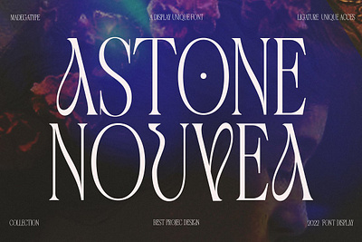 Astone Nouvea Font all caps alternates astone nouvea astone nouvea font casual display display font elegant font fashion font holiday logo logo font logotype modern packaging packaging design regular typeface vintage