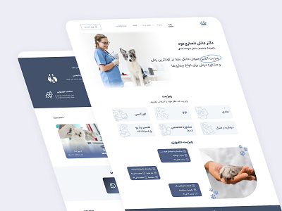 PetCare Clinic Website Redesign cleandesign clinic creativedesign designsystem healthcaredesign pet petcare petclinic redesign responsivedesign uiux webdesign websiteredesign