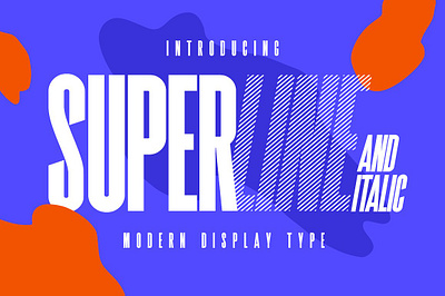 SuperLine Display Typeface advertising all caps alternates arrows bold book branding broadcast capital caps catchwords classic clean condensed confident contemporary display editorial superline display typeface