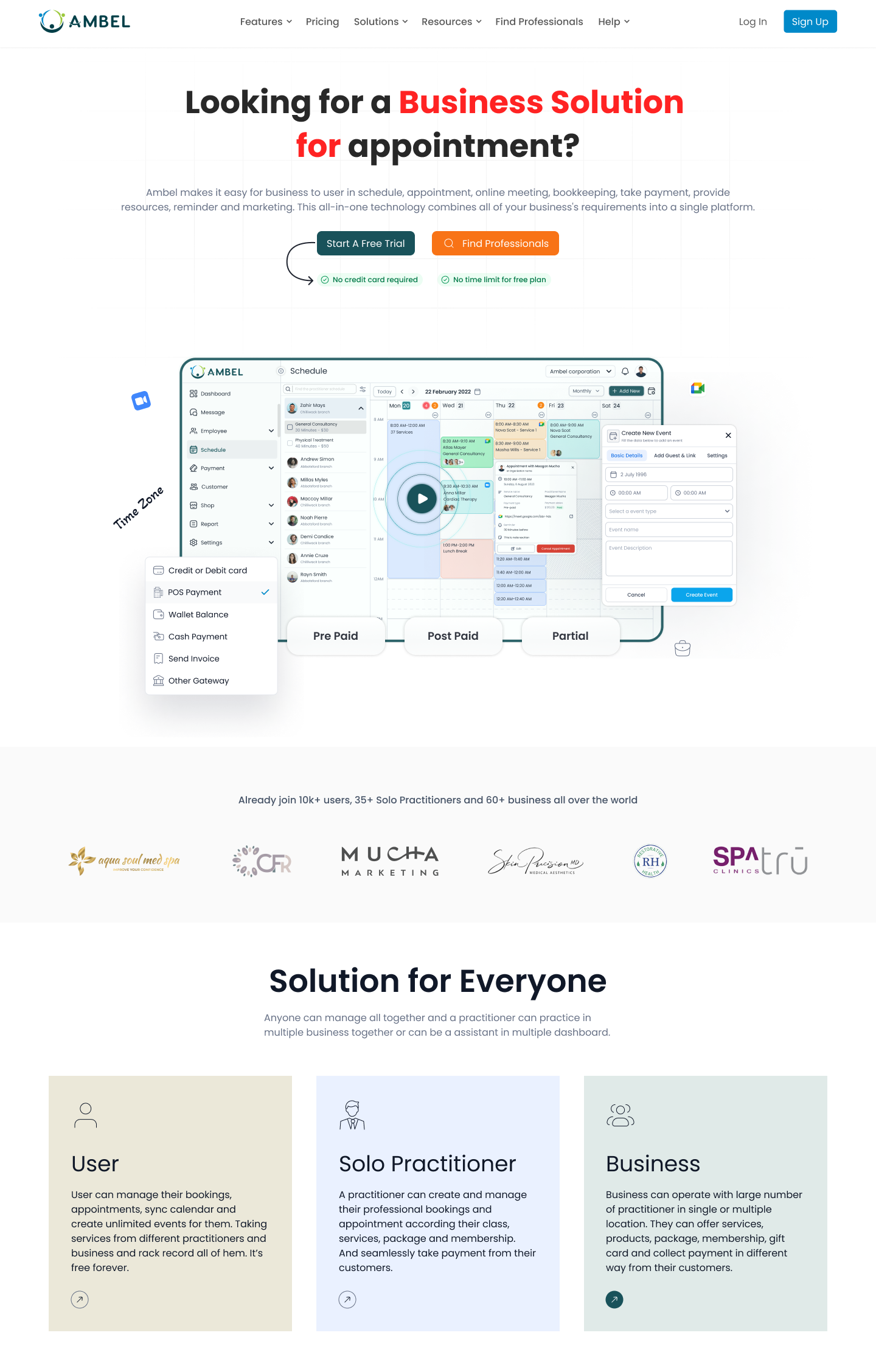 Ambel Redesign branding graphic design landing page logo ui website