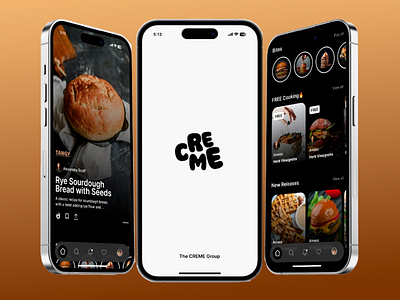 Culinary UX/UI Design with a Modern Twist" app design clean ui cooking app creative design dark mode ui design inspiration food photography food ui interaction design ios design light mode ui minimalist ui mobile app modern design product design recipe app user experience user interface ux design