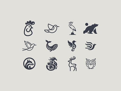 Brand Logos and Animal Marks animal logo animal marks bird logo bird marks brand logo branding business logo inspirations logo design logo folio logo icon logo inspiration logo mark logos