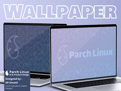 UI kit for the Parch Linux OS os ui ux wallpaper