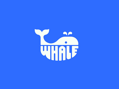 Whale Logo Design branding custom logo fish logo flat logo graphic design logo logo design logo designer logo inspiration logos minimal logo modern logo negative space professional logo whale whale logo