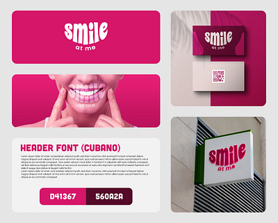 Smile at me Branding awesome clinic dental design graphic design health logo medicine vector