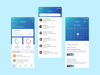 Vpay - Concept Mobile App adobexd android hr portal mobile app ui ux xd