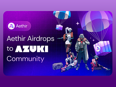 Azuki Airdrop UI/UX aethirdrop airdropcampaign airdropdesign airdroppromo azukiart azukinft blockchaincommunity collectibleart colorful communityengagement cryptoairdrop cryptoart cryptorewards digitalart digitalcollectibles nftcommunity nftdesign virtualassets web3community web3design