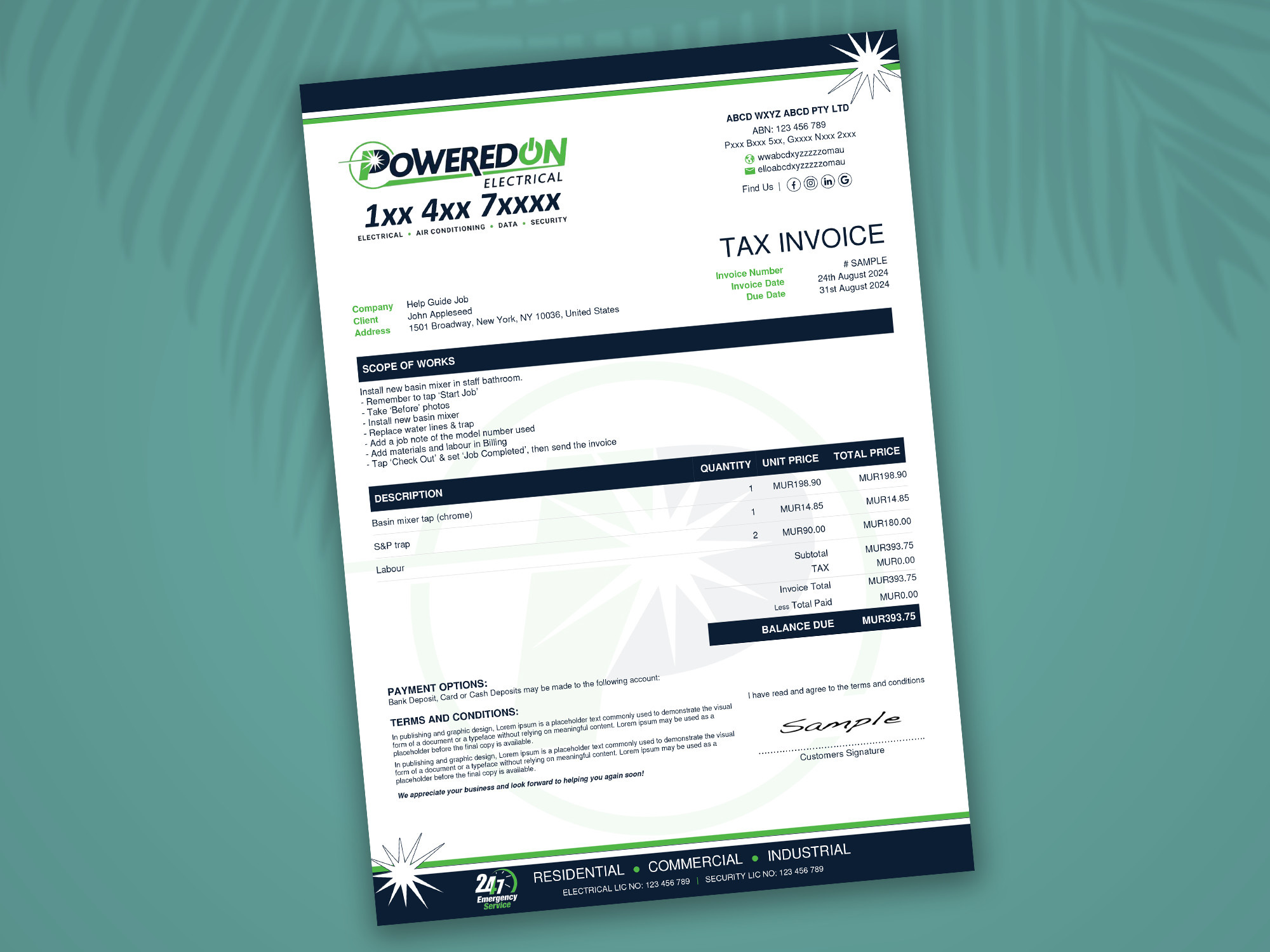 ServiceM8 Custom Template branding form branding servicem8 form custom form custom servicem8 forms docx servicem8 forms forms template graphic design modern letterhead servicem8 custom form servicem8 custom forms servicem8 custom template servicem8 custom templates servicem8 forms servicem8 job servicem8 template servicem8 templates servicem8 work order stationery design word templates