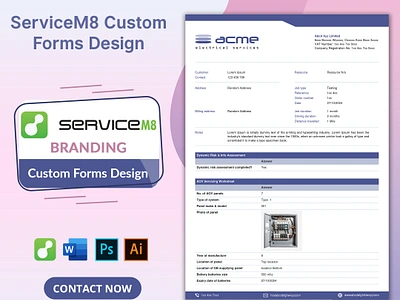 ServiceM8 Custom Forms Design branding form branding servicem8 form custom form custom servicem8 forms docx servicem8 forms forms template graphic design modern letterhead servicem8 custom form servicem8 custom forms servicem8 custom template servicem8 custom templates servicem8 forms servicem8 job servicem8 template servicem8 templates servicem8 work order stationery design word templates