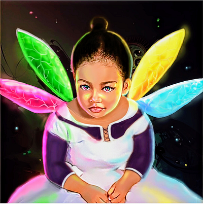 Little angel design ill illustration