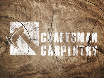 Craftsman Carpenter Store Brand Identity graphic design logo typography