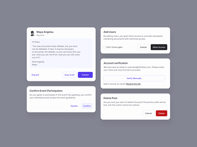 Design System Buttons a11y accessibility buttons design system figma design system modal window modals product design ui user interface ux web design