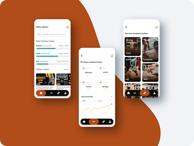 Day 41 – Daily UI Challenge: Workout App UI 💪