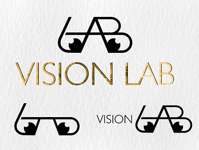 Logo for Vision Lab branding graphic design logo ui дизайн фирменный стиль