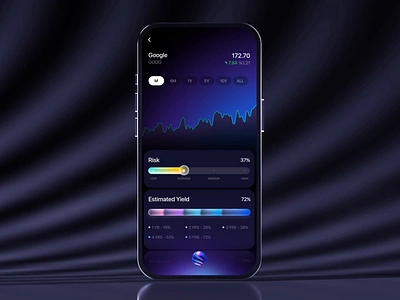 AI Stocks Advisor – Mobile App for Investment Insights animation crypto crypto app forex app investing investment app mobile sphere stock stock app stock market stocks stocks app stocks mobile app trading trading app trading platform virtual assistant voice assistant wallet